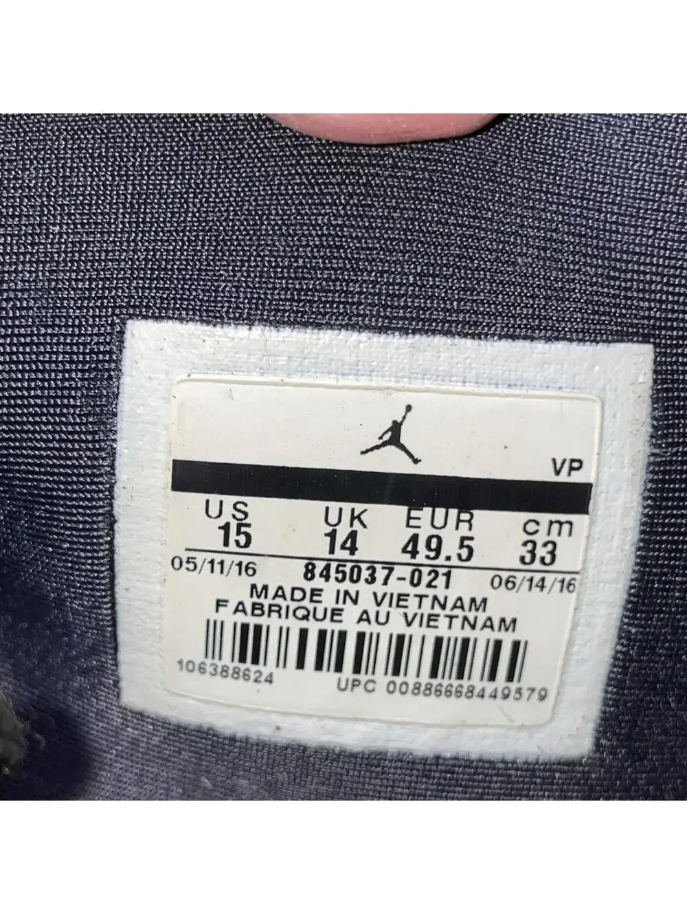 Size 15 - Nike Air Jordan 31 Shattered Backboard Orange/Black -Minimal Scuff